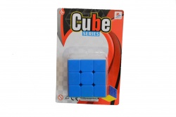 ДЕТСКА играчка, рубик кубче 5,7х5,7 см. 3х3 реда, ярък цвят, матирано (6 бр. в кутия)(Промоция- при покупка над 18 бр. базова цена 2,00 лв.)