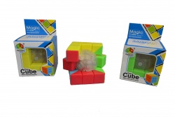 детска играчка, пластмаса, магически куб 8x4x2см. (100 бр. в стек)