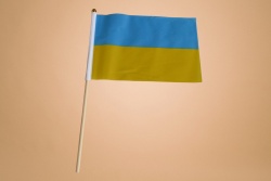 знаме, национален флаг - Република България, висок клас полиестер 30х45см. с пластмасова дръжка за кола, издържа на дъжд (12 бр. в стек)