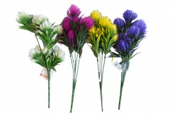 изкуствено цвете букет, божур 16 цвята 50 см.