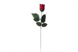 ИЗКУСТВЕН0 цвете, роза, единична 29 см. (20 бр. в стек, 6000 бр. в кашон)(Промоция- при покупка над 200 бр. базова цена 0,115 лв. а на кашон 6000 бр. 0,105 лв.)