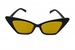 слънчеви очила, мъжки, пластмасова рамка, цветни стъкла 518 (20 бр. в кутия, микс)
