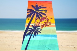 ПЛАЖНА хавлия, Sanny Beach палми 150х70 см. 310002392- (Промоция- при покупка над 12 бр. цена 4,30 лв. без възможност за отстъпки)