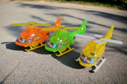 детска играчка, хеликоптер 18х7 см. от пластмаса