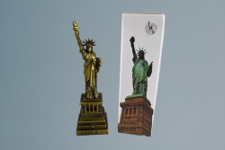 сувенир, метален Статуята на свободата 18 см.