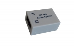 интернет преходник за и телефон ADSL - Spliter качествен 5х3 см. (50 бр. в стек)