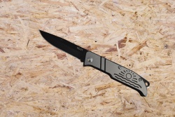 джобен нож на блистер GL01 слънце 15 см. (12 бр. в стек)