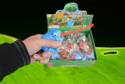 детска играчка, светеща пръчка от пластмаса със светеща топка и динозавър 24,2х6,2 см.818-2 (R3)