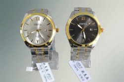 ръчен часовник, мъжки, дизайн Тисот 2024 сива, метална верижка, дисплей бяло или черно