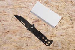 джобен нож, целия метал, черен от 9 до 16 см. 991 (24 бр. в стек)