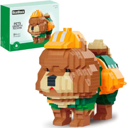 .детска играчка от пластмаса, конструктор, куче 953 елемента в кутия 18х7х14 см. (R3) .детска играчка от пластмаса, конструктор, куче 953 елемента в кутия 18х7х14 см. (R3)