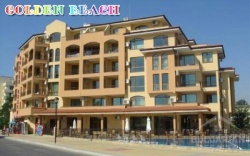 сувенир, магнитнa пластикa SUNNY BEACH HOTEL GOLDEN BEACH Aqamaranie двуизмерен 8,5х5,5 см. (R4)