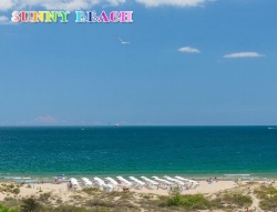 сувенир, магнитнa пластикa SUNNY BEACH HOTEL HOTEL FIESTA BEACH двуизмерен 8,5х5,5 см. (R4)