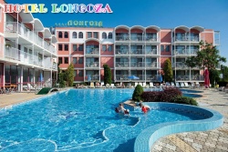 сувенир, магнитнa пластикa  SUNNY BEACH HOTEL ADULTS ONLY двуизмерен 8,5х5,5 см. (R4)