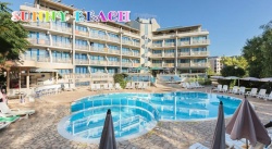 сувенир, магнитнa пластикa SUNNY BEACH HOTEL Aqamaranie двуизмерен 8,5х5,5 см. (R4)