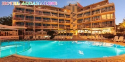 сувенир, магнитнa пластикa  SUNNY BEACH HOTEL KOTVA двуизмерен 8,5х5,5 см. (R4)