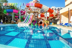 сувенир, магнитнa пластикa SUNNY BEACH IVANA PALACE двуизмерен 8,5х5,5 см. (R4)