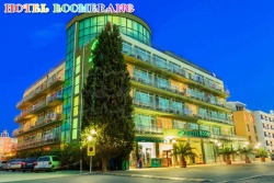 сувенир, магнитнa пластикa SUNNY BEACH Hotel Bomerang двуизмерен 8,5х5,5 см. (R4)