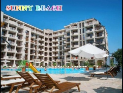 сувенир, магнитнa пластикa SUNNY BEACH HOTEL HOTEL HELNA SANDS двуизмерен 8,5х5,5 см. (R4)