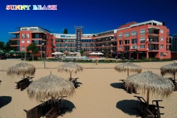 сувенир, магнитнa пластикa SUNNY BEACH HOTEL HEAVAN двуизмерен 8,5х5,5 см. (R4)