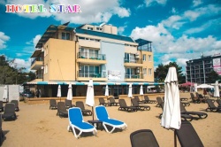 сувенир, магнитнa пластикa SUNNY BEACH GRAND HOTEL NIRVANA 8,5х5,5 см. (R4)