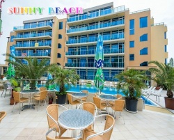 сувенир, магнитнa пластикa SUNNY BEACH Hotel Continental двуизмерен 8,5х5,5 см. (R4)