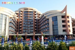 сувенир, магнитнa пластикa SUNNY BEACH HOTEL ZENITH двуизмерен 8,5х5,5 см. (R4)