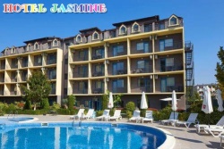 сувенир, магнитнa пластикa SUNNY BEACH HOTEL HOTEL EVRICA BEACH двуизмерен 8,5х5,5 см. (R4)