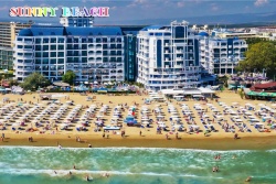 сувенир, магнитнa пластикa SUNNY BEACH CACAO BEACH двуизмерен 8,5х5,5 см. (R4)