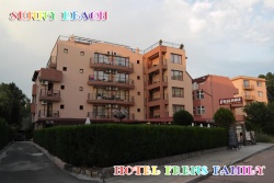 сувенир, магнитнa пластикa SUNNY BEACH HOTEL FRENS FAMILY 8,5х5,5 см. (R4)