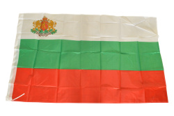 .нацонален флаг на България с герб 86x140 см. (20 бр. в стек) .нацонален флаг на България с герб 86x140 см. (20 бр. в стек)