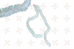 гирлянд, бял, хамелион точки 2 метра х 7 см. (12 бр. в стек) гирлянд, бял, хамелион точки 2 метра х 7 см. (12 бр. в стек)