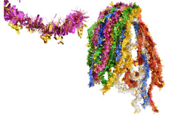 гирлянд, двуцветен с фигурка, еленчета (12 бр. в стек) гирлянд, двуцветен с фигурка, еленчета (12 бр. в стек)